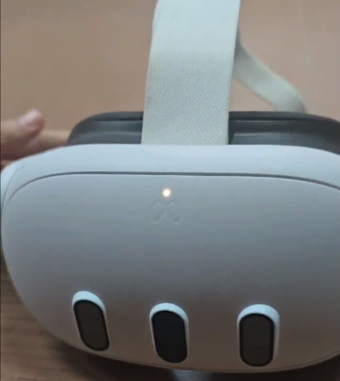 VR headset on the workbench at the AKSightXR studio